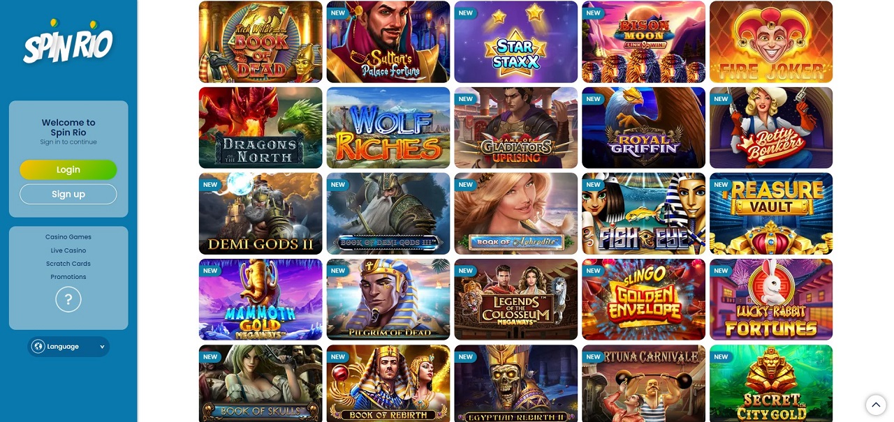 Spin rio slots